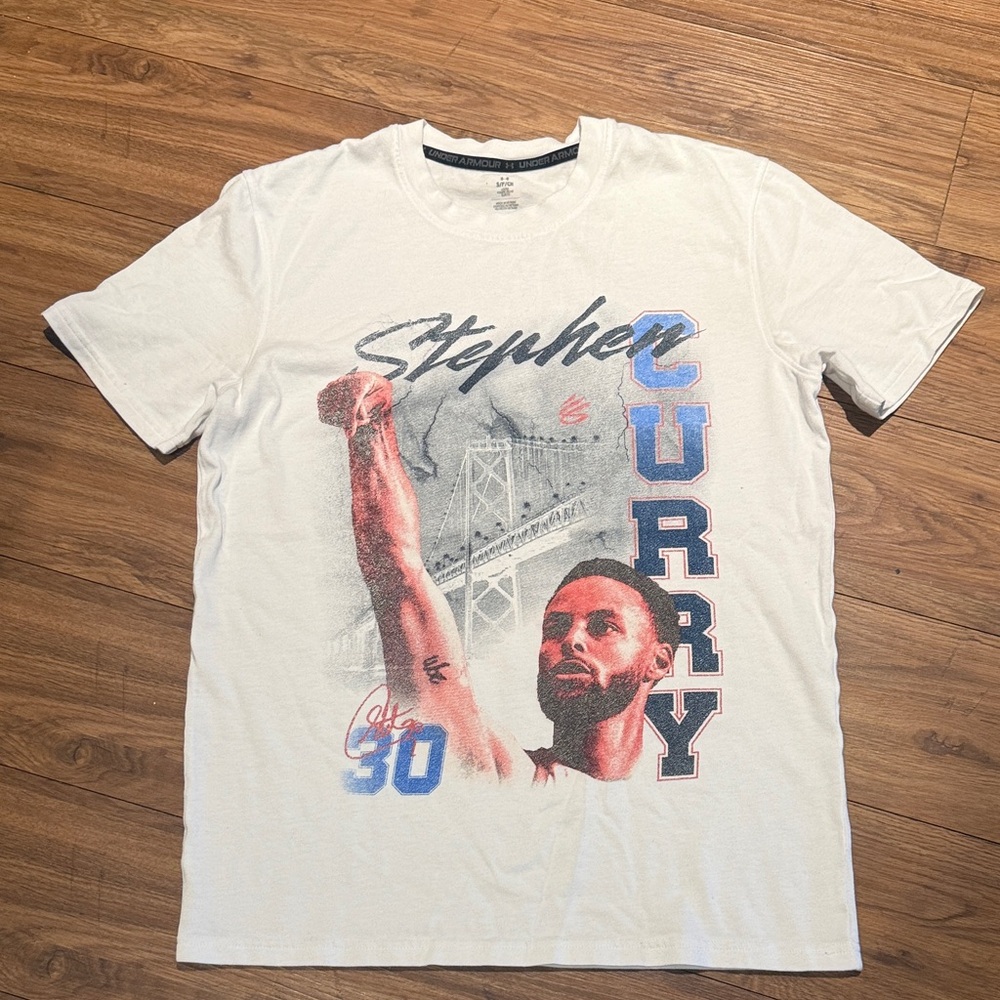 Under Armour Stephen Curry Graphic T-Shirt - White